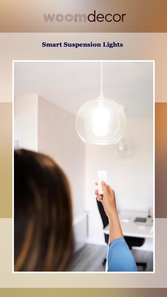 Smart Hanging Lights For Home Automation 6 Smart Suspension Lights