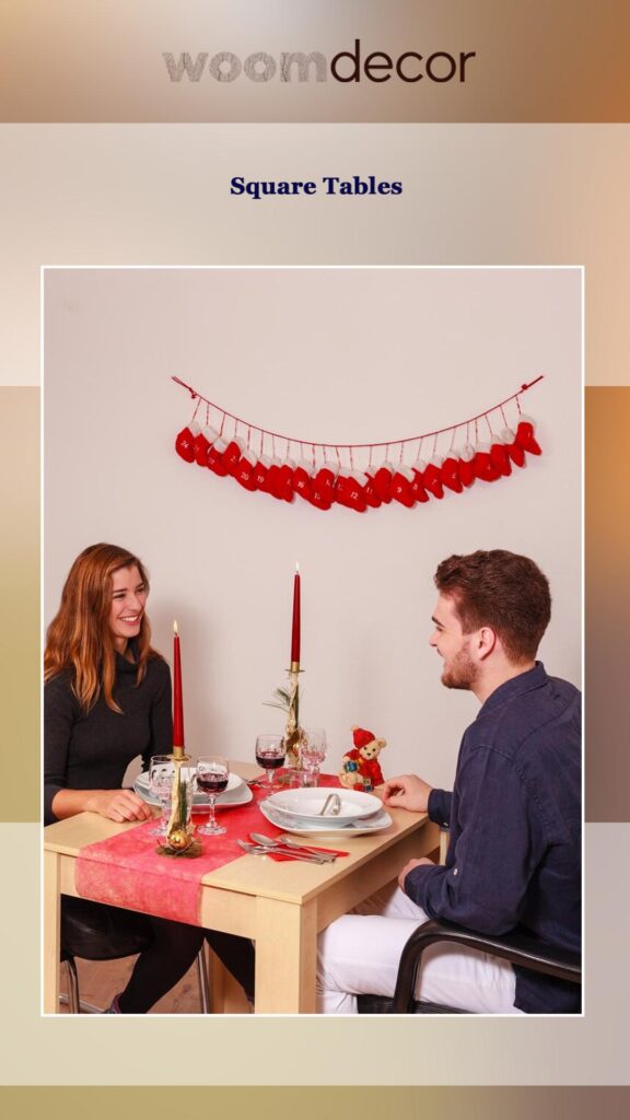 Dining Tables For Romantic Dinners At Home 5 Square Tables