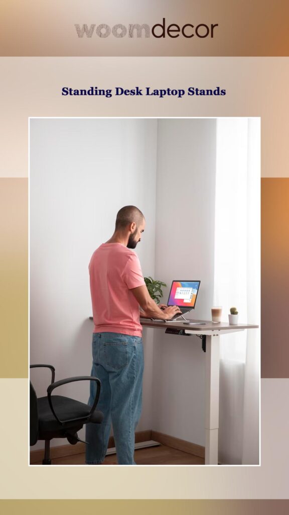 Minimalist Laptop Stand For Modern Workplaces 8 Standing Desk Laptop Stands 1