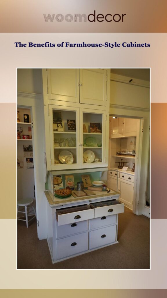Farmhouse-Style Cabinets For A Cozy Look 4 The Benefits of Farmhouse Style Cabinets