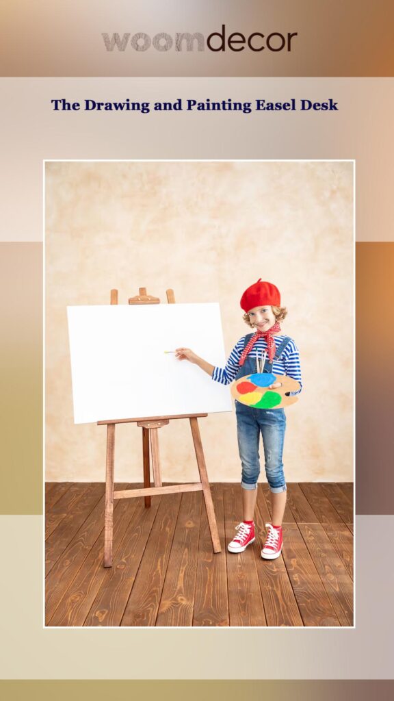 Study Tables For Artistic And Creative Kids 6 The Drawing and Painting Easel Desk
