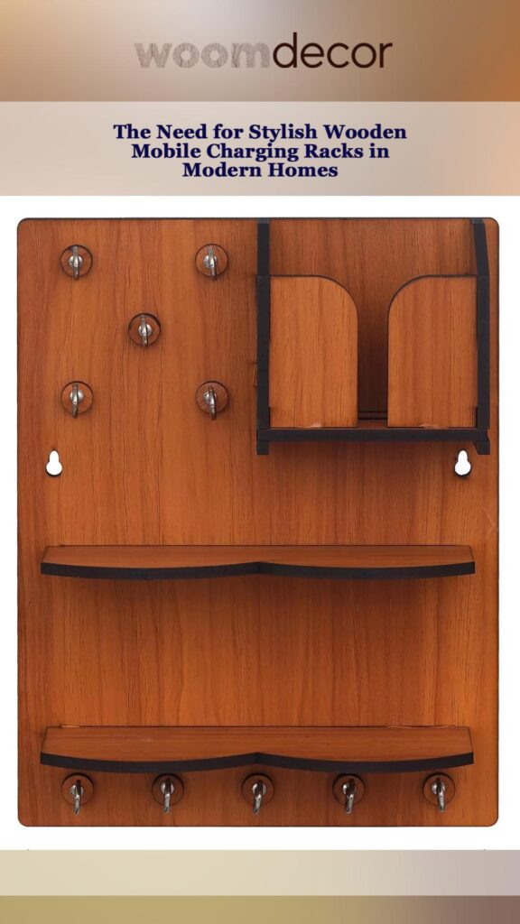 Stylish 05 Wooden Mobile Charging Racks For Modern Homes 2 The Need for Stylish Wooden Mobile Charging Racks in