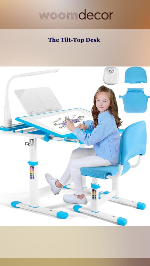 Study Tables For Artistic And Creative Kids 4 The Tilt Top Desk