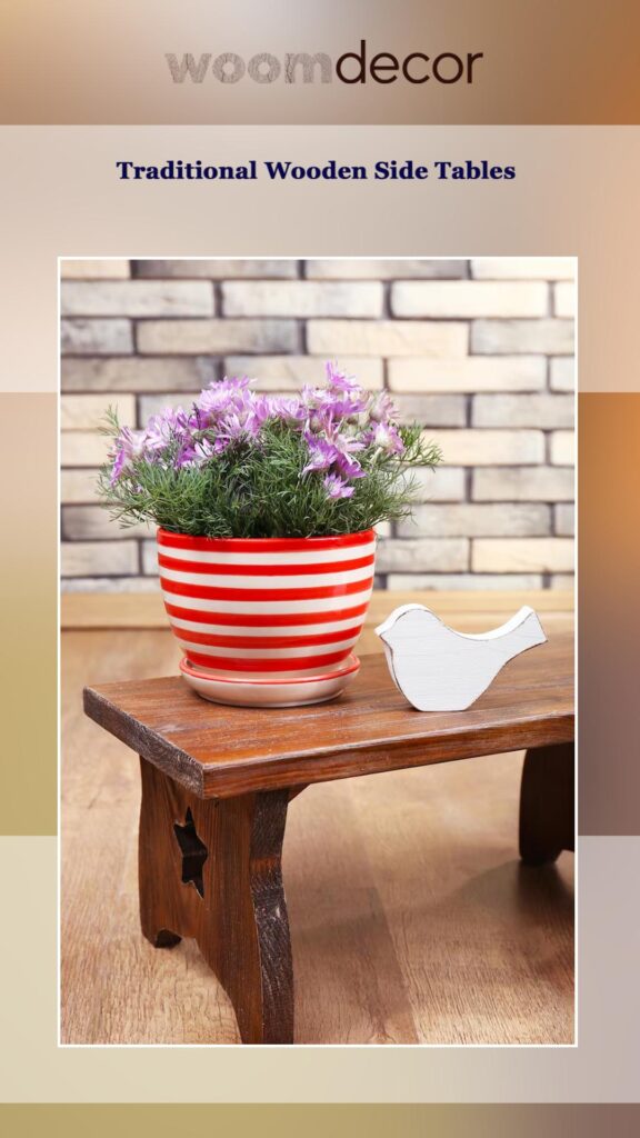 Wooden Side Tables For Outdoor Use 9 Traditional Wooden Side Tables
