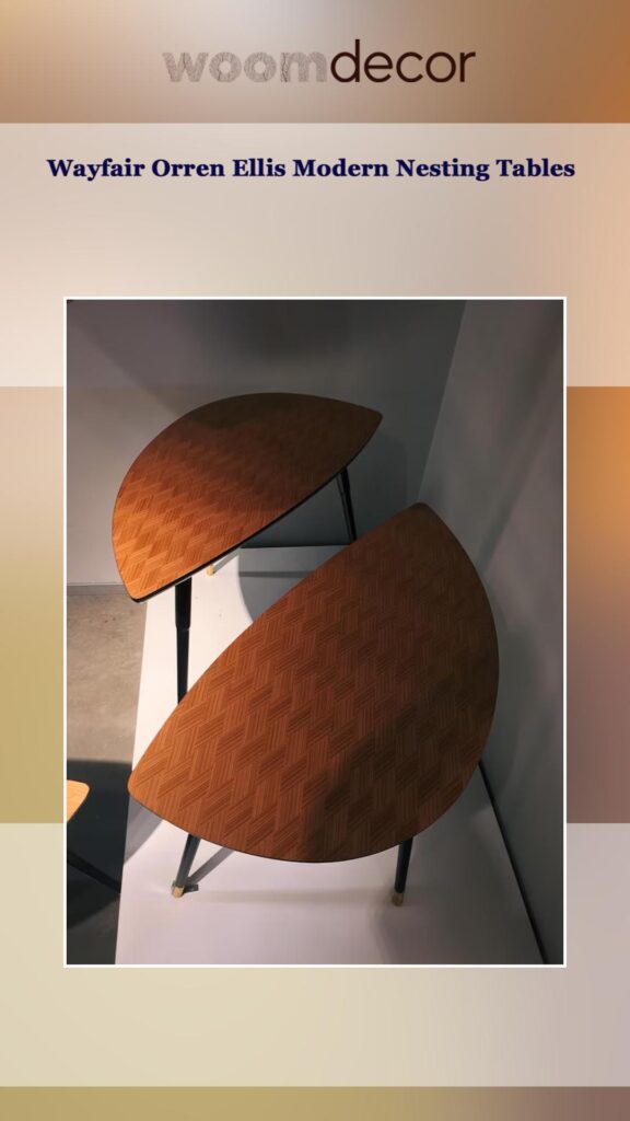 Best Nesting Tables For Modern Apartments 10 Wayfair Orren Ellis Modern Nesting Tables