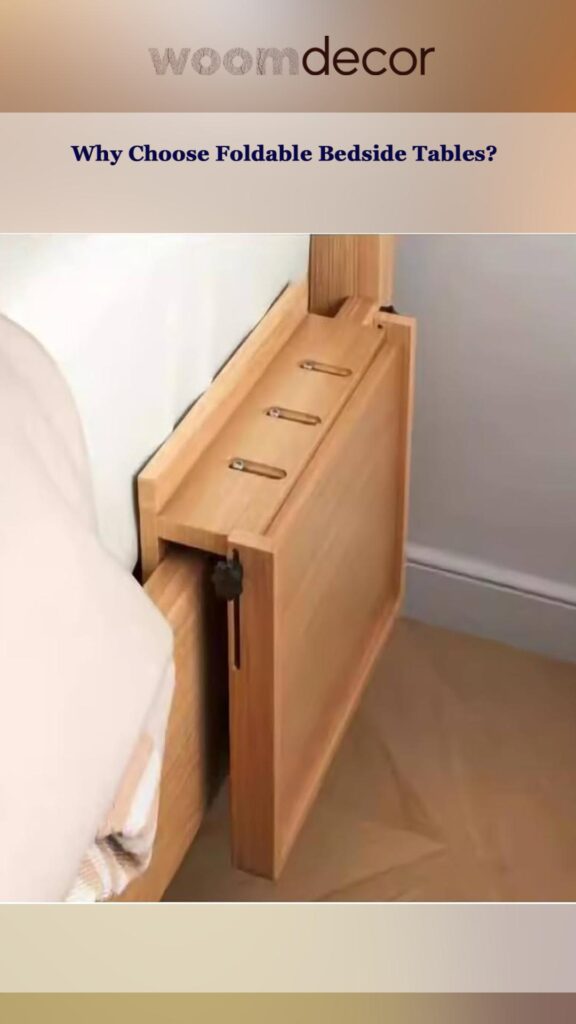 Foldable Bedside Tables For Easy Storage 2 Why Choose Foldable Bedside Tables