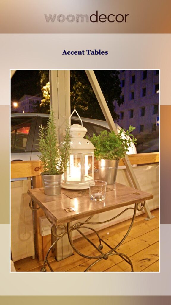 Side Tables For Balconies And Patios 8 Accent Tables