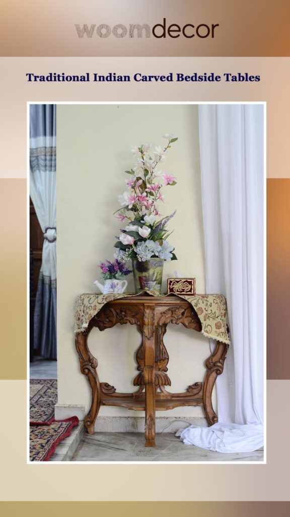 Carved Bedside Tables