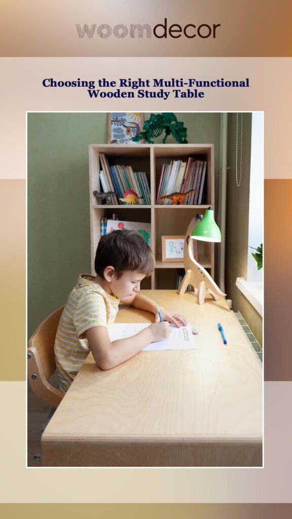 Multi-Functional Wooden Study Table For Kids 9 Choosing the Right Multi Functional Wooden Study