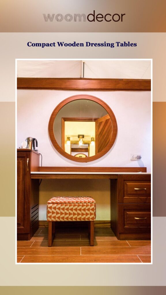 Wooden Dressing Tables For Bedrooms 5 Compact Wooden Dressing Tables
