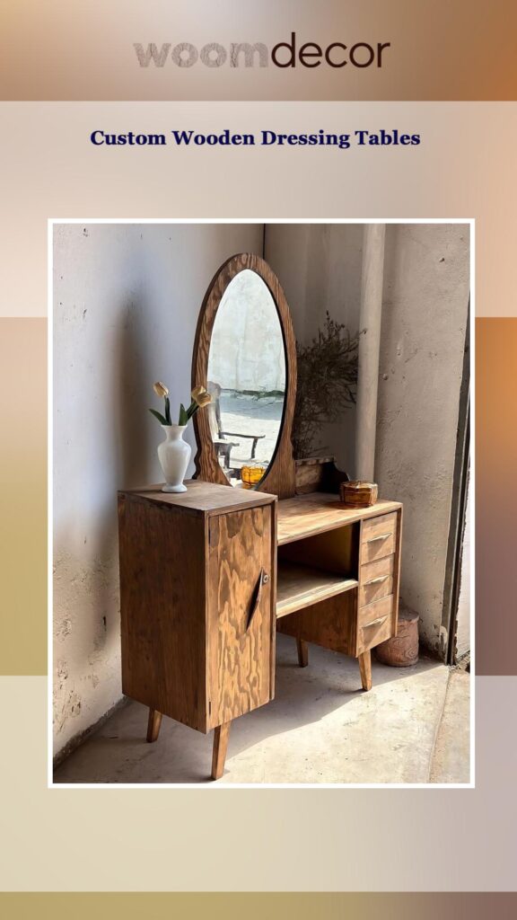 Wooden Dressing Tables For Bedrooms 7 Custom Wooden Dressing Tables
