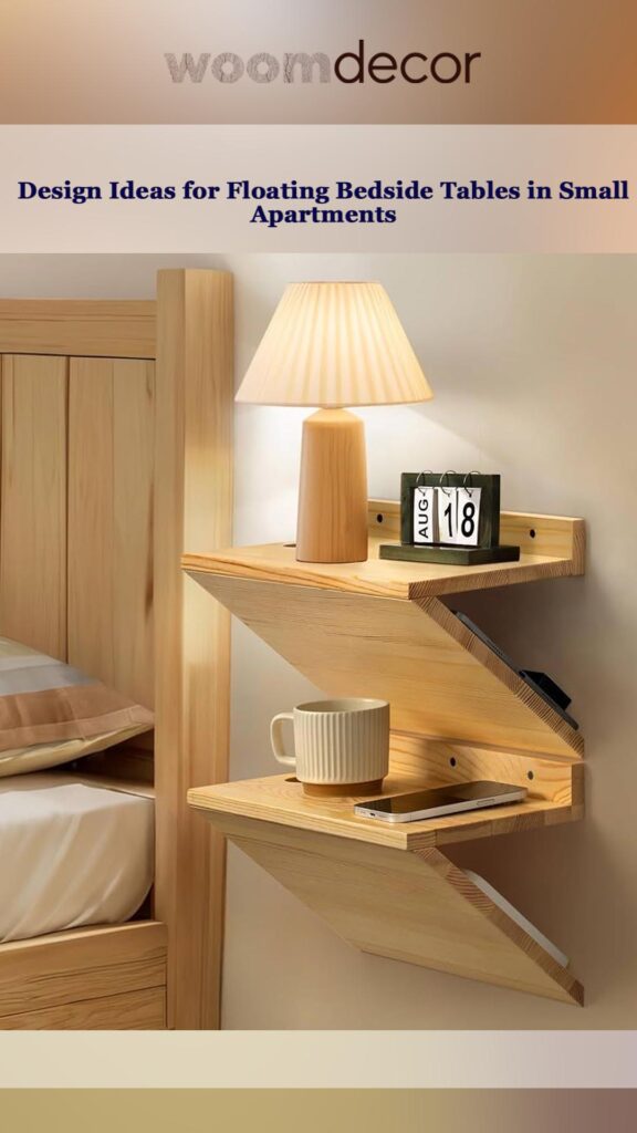 Design Ideas for Floating Bedside Tables in Small