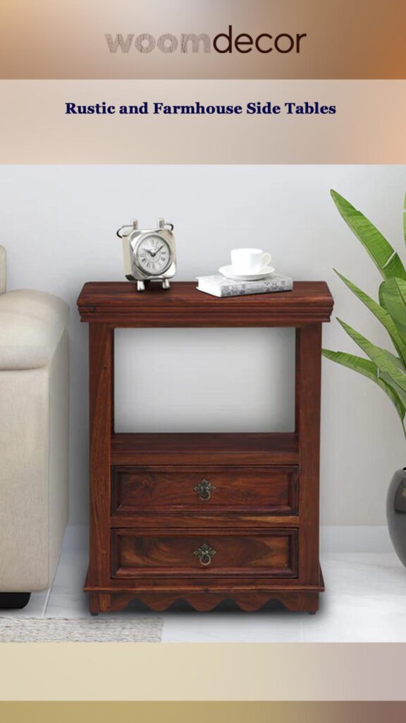 Rustic and Farmhouse Side Tables