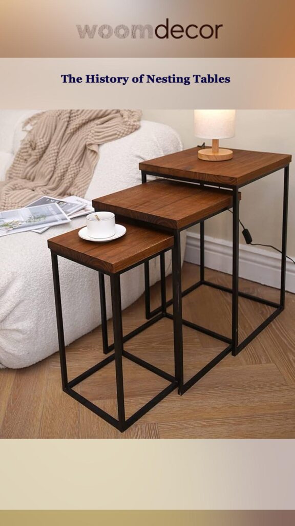 The History of Nesting Tables