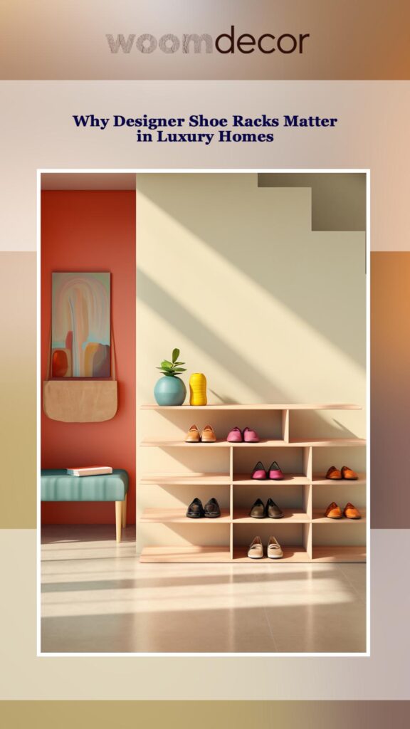 Why Designer Shoe Racks Matter in Luxury Homes