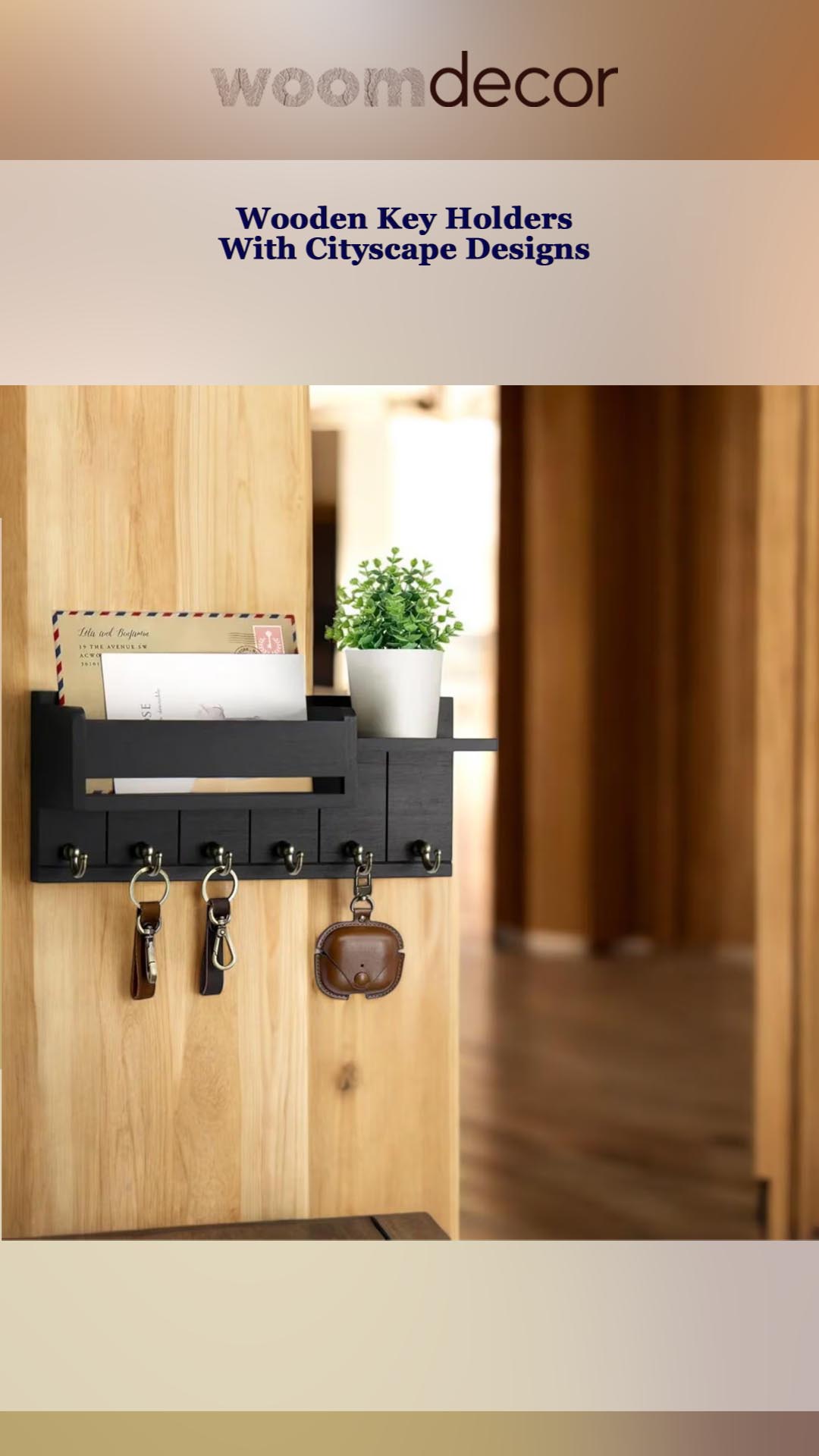 Wooden Key Holders