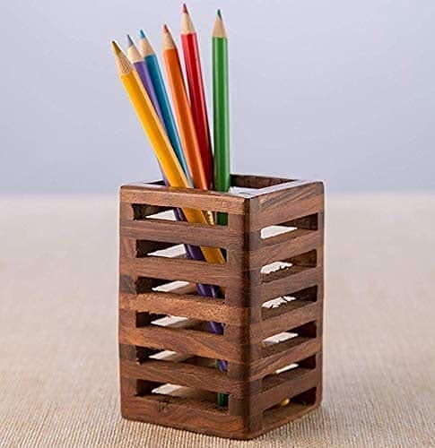 Luxury Wooden Pen Stand