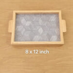 Elevate Your Workspace with the Ergonomic PINE Wood Acrylic Tray 10 acrylic-pain-8