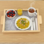 Elevate Your Workspace with the Ergonomic PINE Wood Acrylic Tray 5 acrylic-pain-8