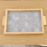 Elevate Your Workspace with the Ergonomic PINE Wood Acrylic Tray 6 acrylic-pain-8