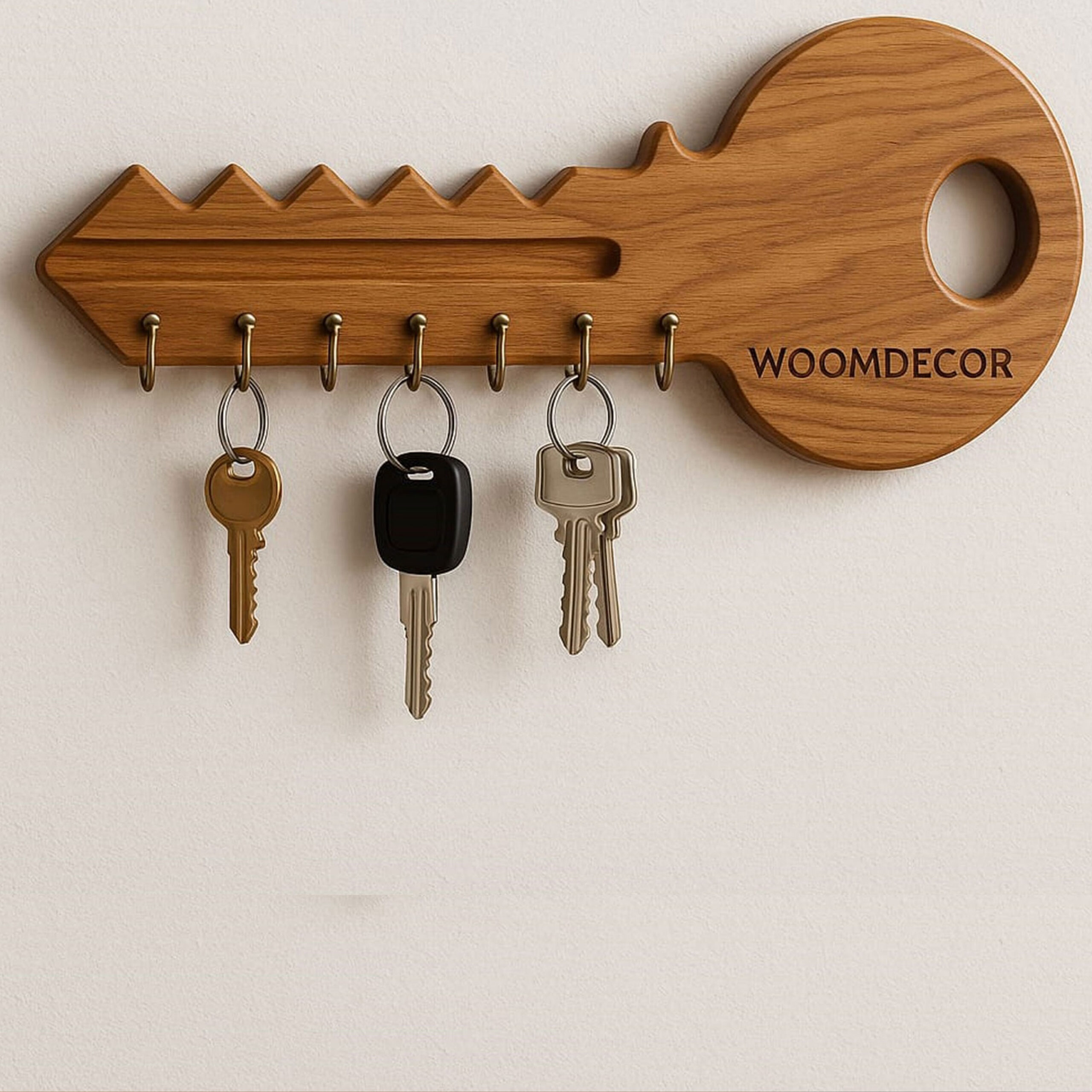 Elevate Your Workspace with the Ergonomic Sagwan Woodan Premium Key stand