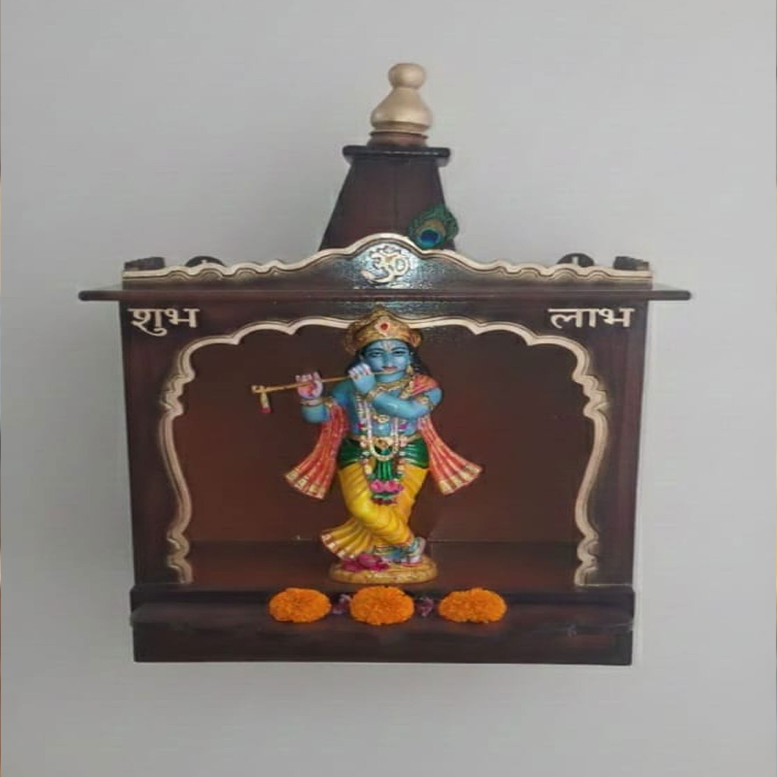 Premium quality pooja mandir sada